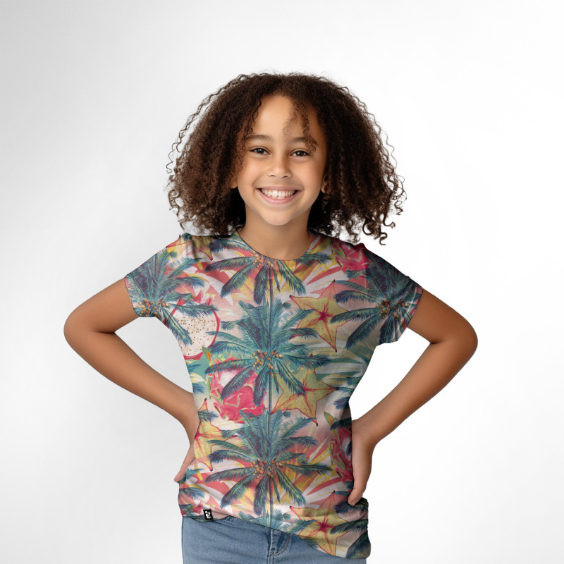 T-Shirt Fille Tropical Heritage